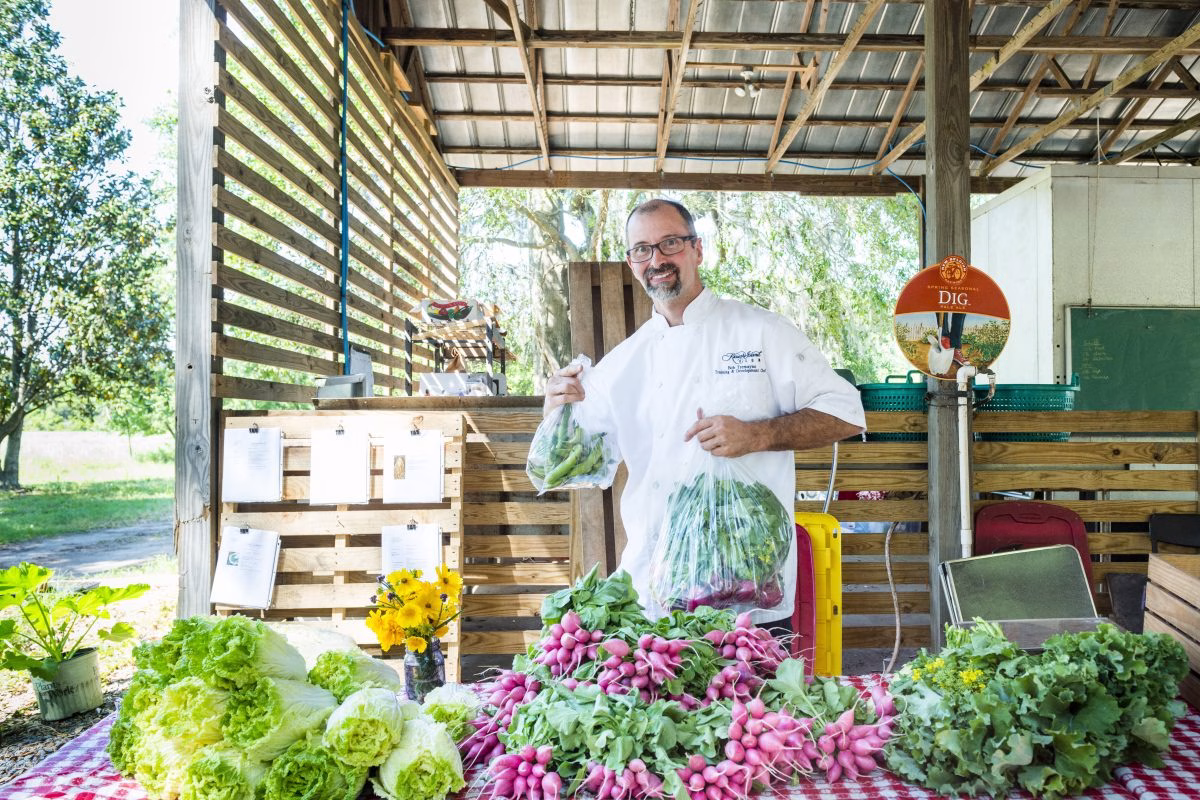 locally-sourced produce