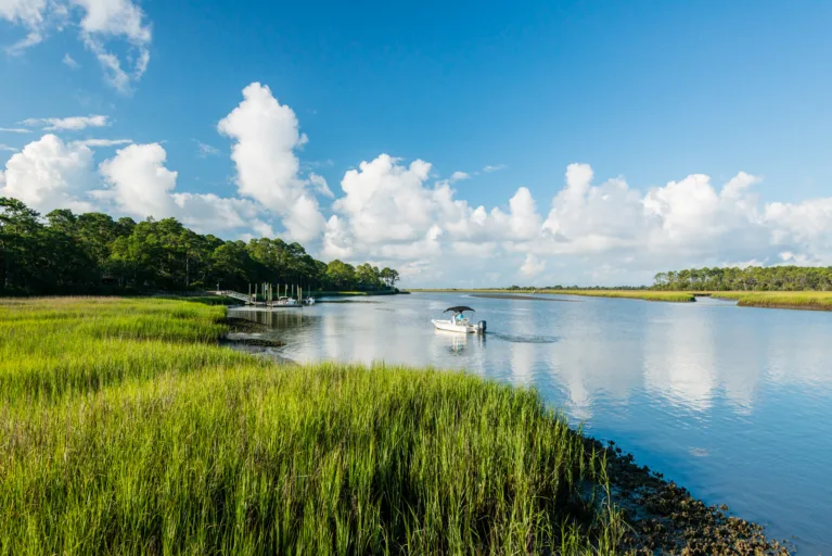 Boating on kiawah island