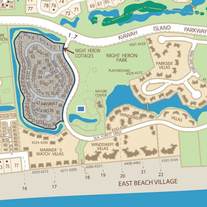 Night Heron Cottages Kiawah Island Real Estate