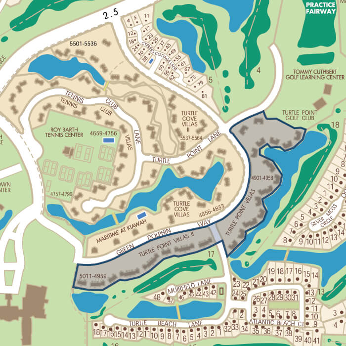 Turtle Point Villas Kiawah Island Real Estate