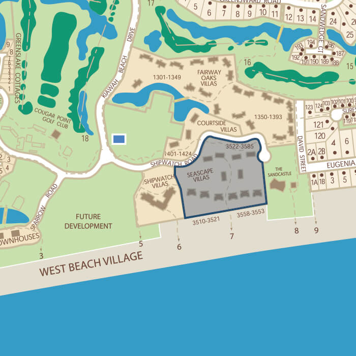 Seascape Villas Kiawah Island Real Estate