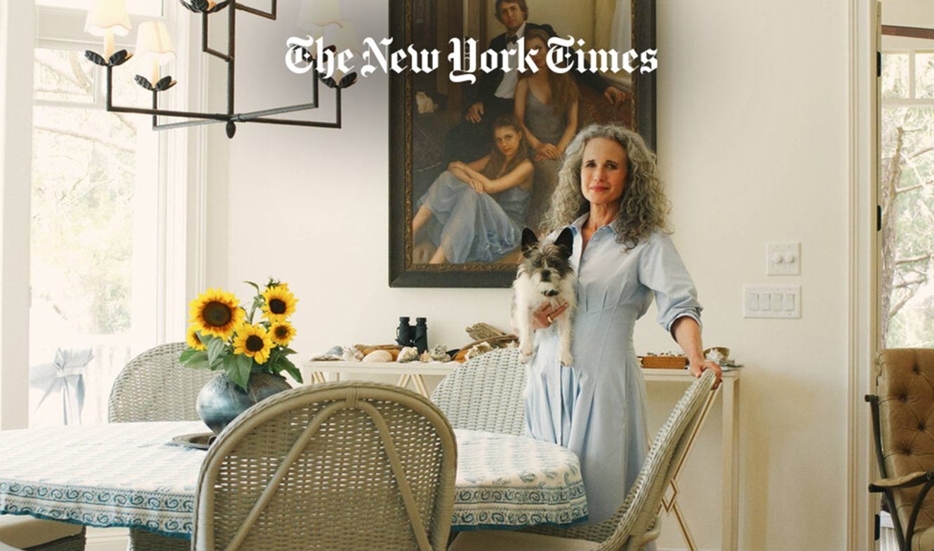 Press: <i>New York Times</i> Features Andie MacDowell’s Kiawah Island Sanctuary
